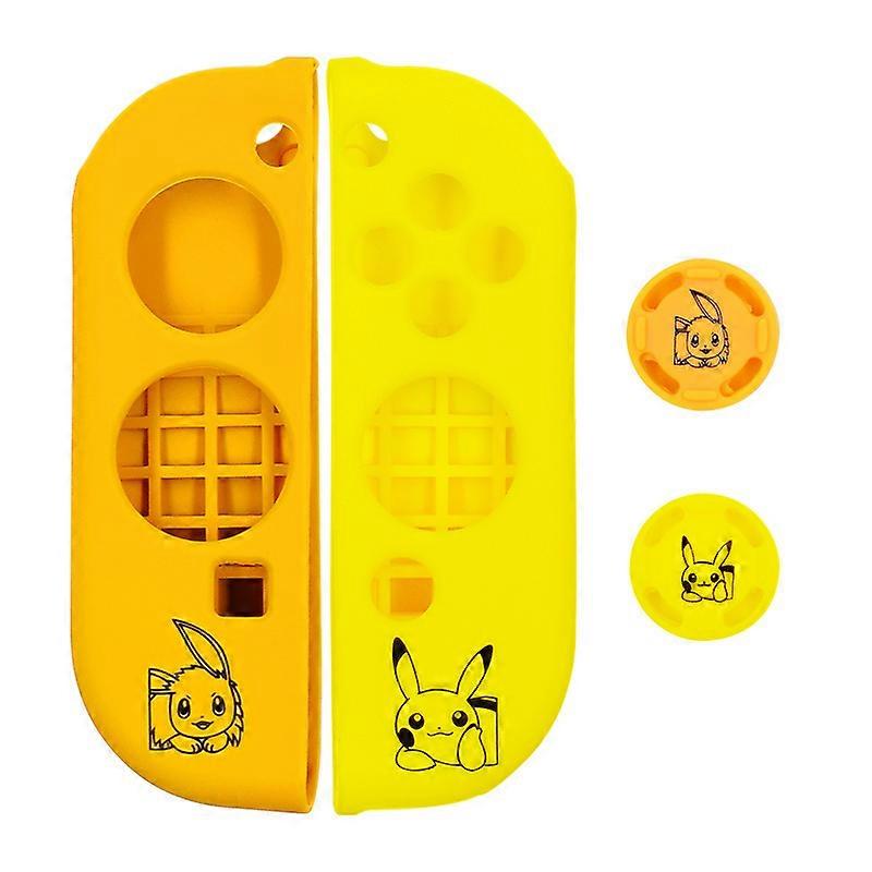 4PC Nintendoswitch Joy Con Protective Case For Nintend Switch Joy Con Controller With Thumb Caps Anti slip Silicone Grips Covers|Cases|