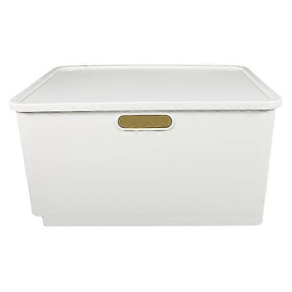 1pc Plastic Box Storage Box Portable Box Organizing Box With Lid Home Supply