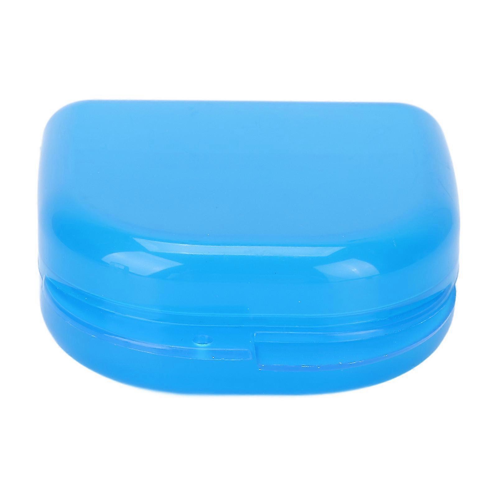Professional Denture Case - 4pcs Portable Plastic Dental Retainer Storage Box Container for Travel