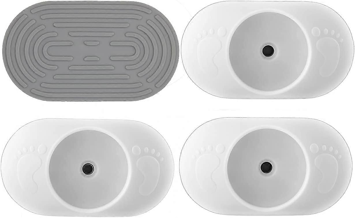 4 عبوات واقي جدار بوابة الطفل ، حماية الجدران والمداخل لبوابات الأليفة ، الضغط المثبت على بوابة الدرج ، لا حاجة للبرغي