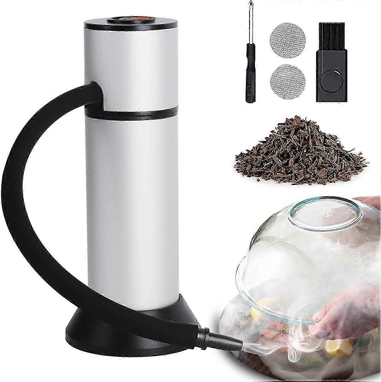 ضخ المدخن المحمول دخان بارد لتحسين الذوق مدخن مسدس اللحم المدخن مسدس المدخن المحمول مع رقائق الخشب للأغذية واللحوم والجبن