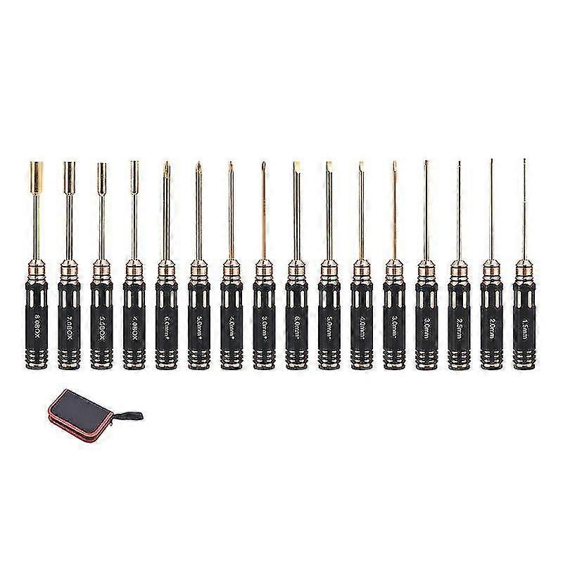 Flat Head Hexagon Screw Drivers Wrench Tool Kit Long-lasting Performance