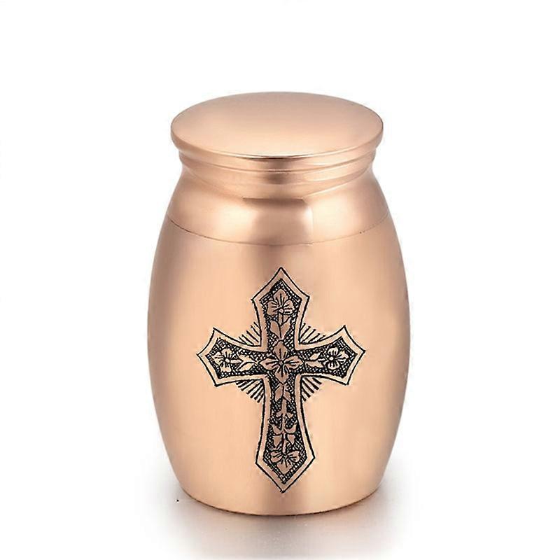 Human Ashes For Pets Memorials Keepsake Cremation Urn Casket No Deformation Funeral Birds Cat Dog Container Rose Gold Small A 02 16x25mm