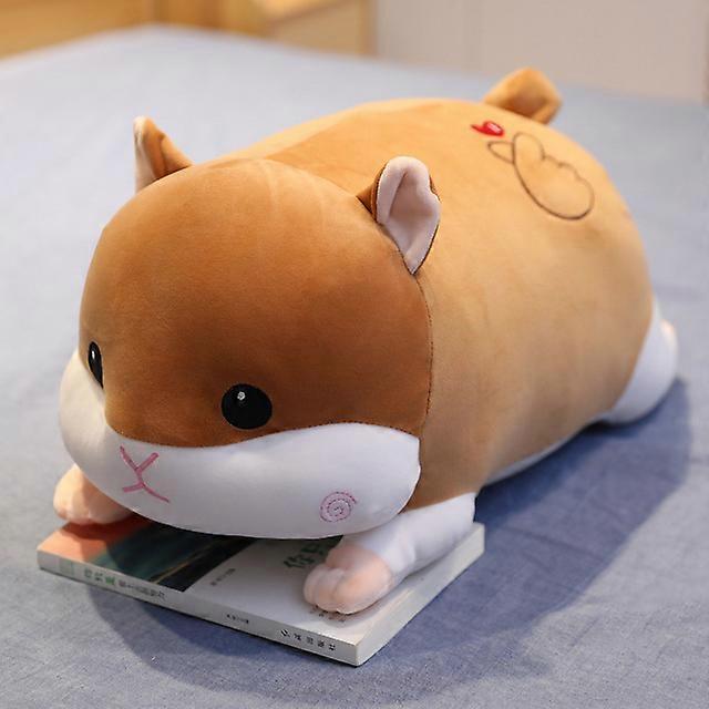 1pc 40-70cm Lovely Hamster Pig Mouse Plush Toys Cartoon Stuffed Soft Animal Pillow with Blanket Sofa Cushion for Children Girls