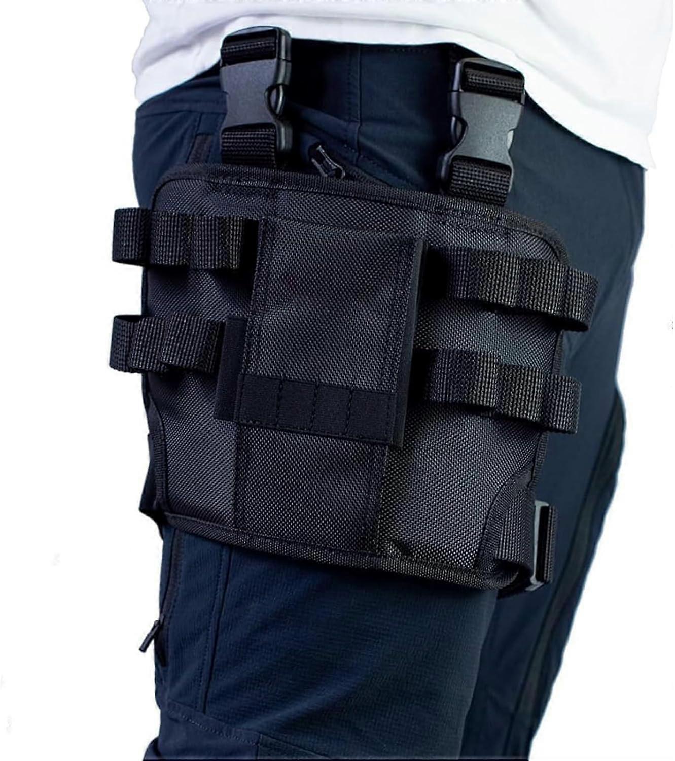 Tool Pouch with Belt Clip,Leg Tool Bag,Portable Electrician Tool Pouch,Multiple Pockets for Hand Tools,Multiple Pockets for Hand Tools