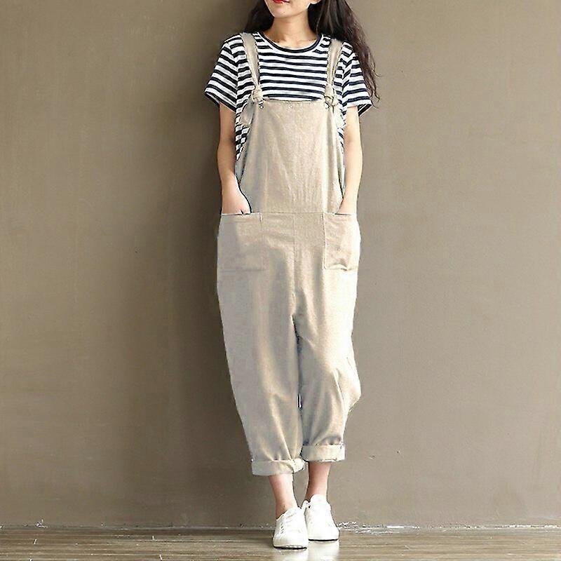Maternity Bib Pant Suspender Trouser Strap Jumpsuit Casual Women One-Piece Wide Leg Romper Overalls Strap Jumpsuit Plus Size Skirts