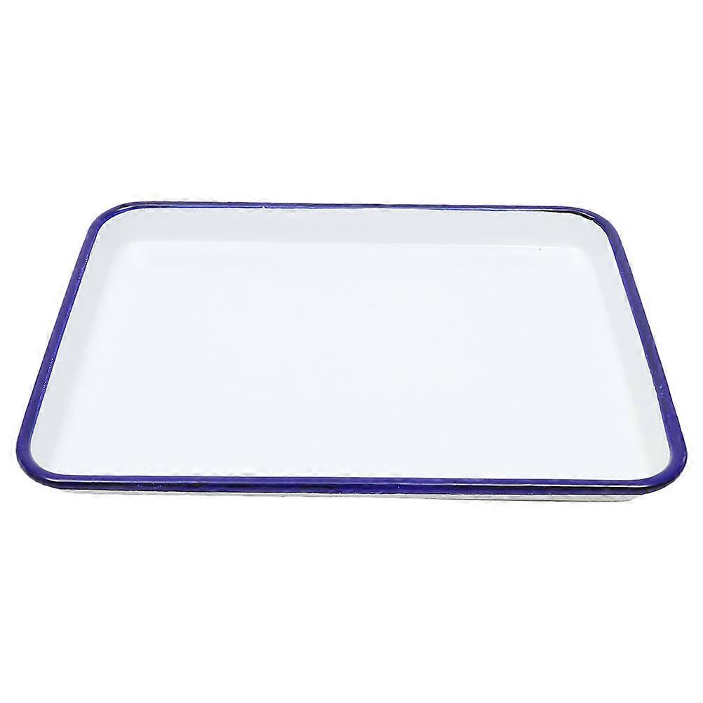 Emaille Backform Bräter Backblech Wiederverwendbare waschbare Backform Ofen Backblech