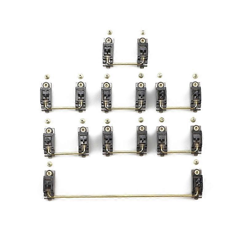 Gold Plated Screw Stabilizer Plate Mechanical Keyboard Mounted Key Plate