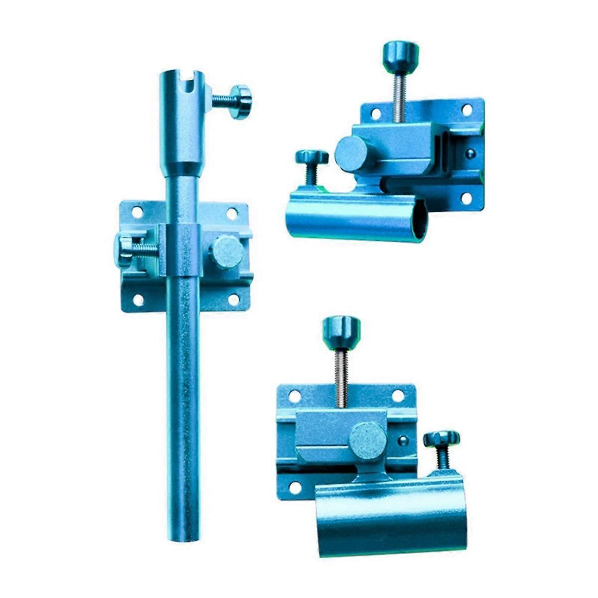 صندوق صيد ثلاث قطع مجموعة صندوق الصيد اكسسوارات الصيد رود الرف حامل السمك حامل صينية الطعم F