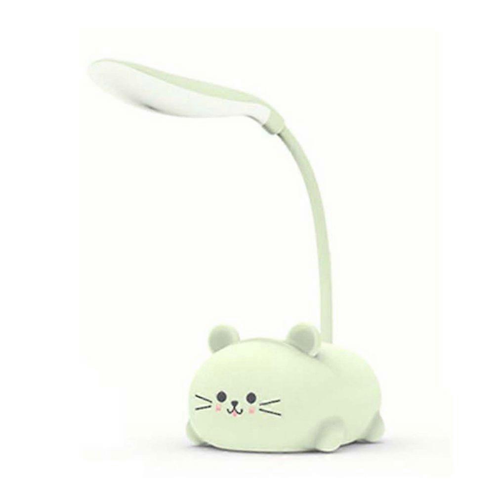 aste USB LED Table Lamp Cute Cartoon Pet Cat Night Light Child Eye Protection Warm White Desk Lamp