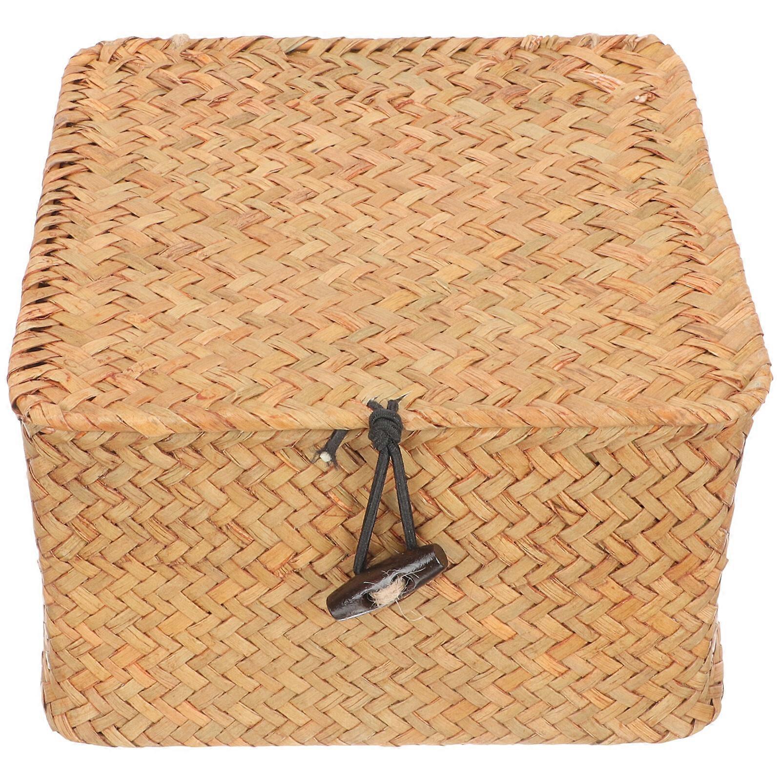 Desktop Storage Organizer Sundries Storage Box Cosmetics Organizer Snack Storage Case