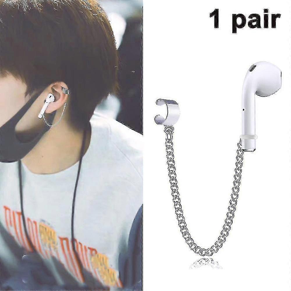 ワイヤレスイヤホン用アンチロストイヤークリップイヤークリップクロス(1ペア)