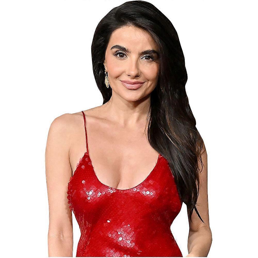 Mikaela Hoover (vestito rosso) Mezzo corpo Buddy Cutout
