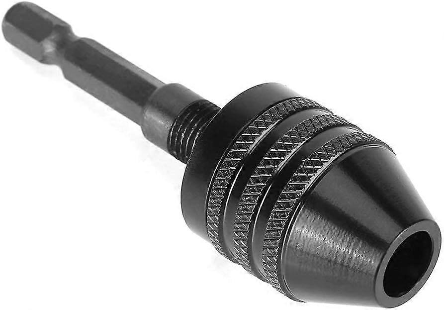 Self-Tightening Chuck 1/4 Attack Keyless Handle With Shank Chuck Capacity 0.8 8 mm For Electric Drill Driver