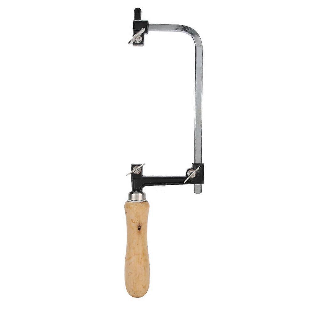 Bærbar sag Bow DIY U formet Saw Bow smykker Craft Making Processing Tool (fast)