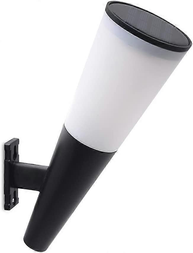 Solar Wall Light Outdoor,2 Lighting Modes Deck Lights LED Landscape Spotlights