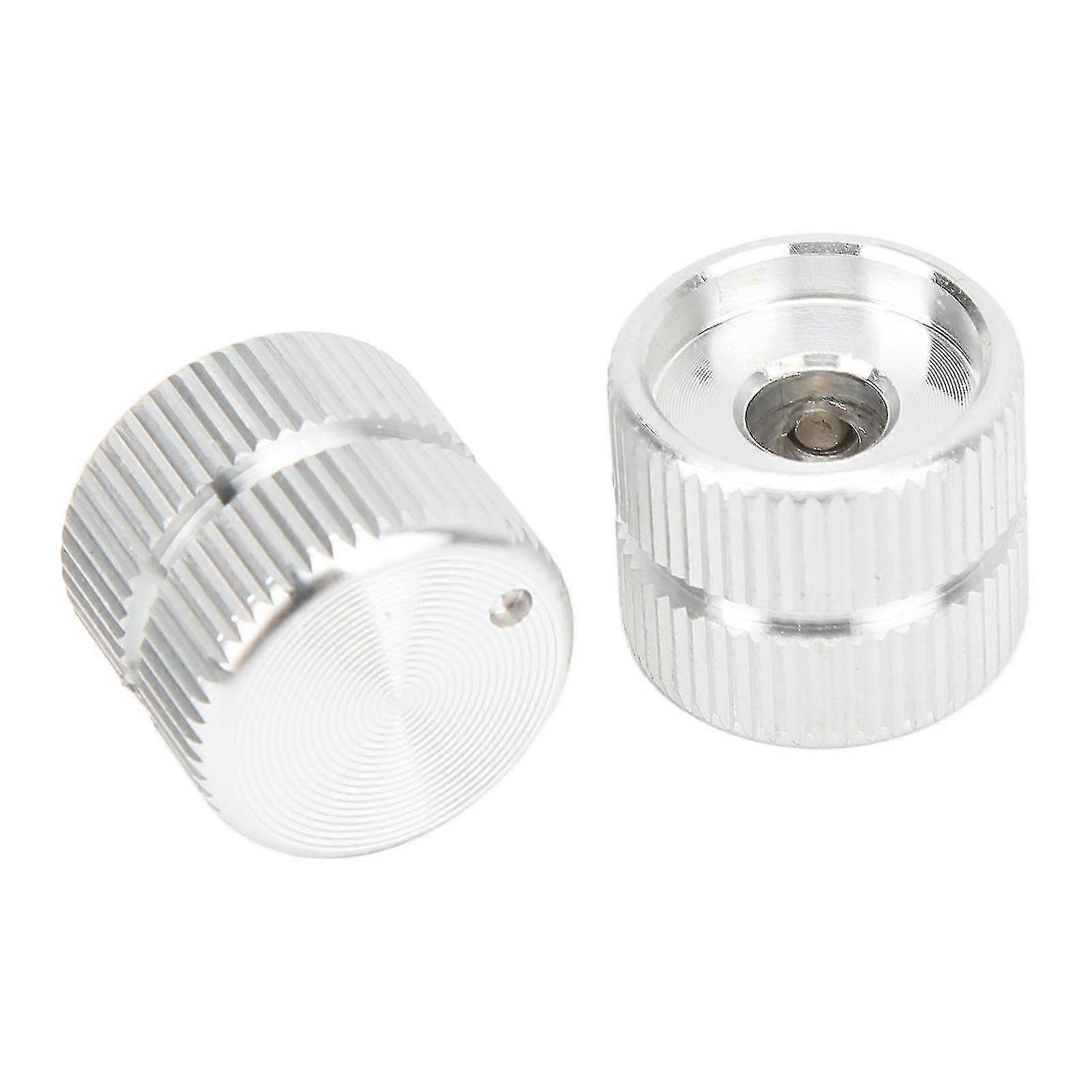 Guitar Panel Knobs Replacement 2PCS Metal with Hex Wrench for Electric Guitar Accessories