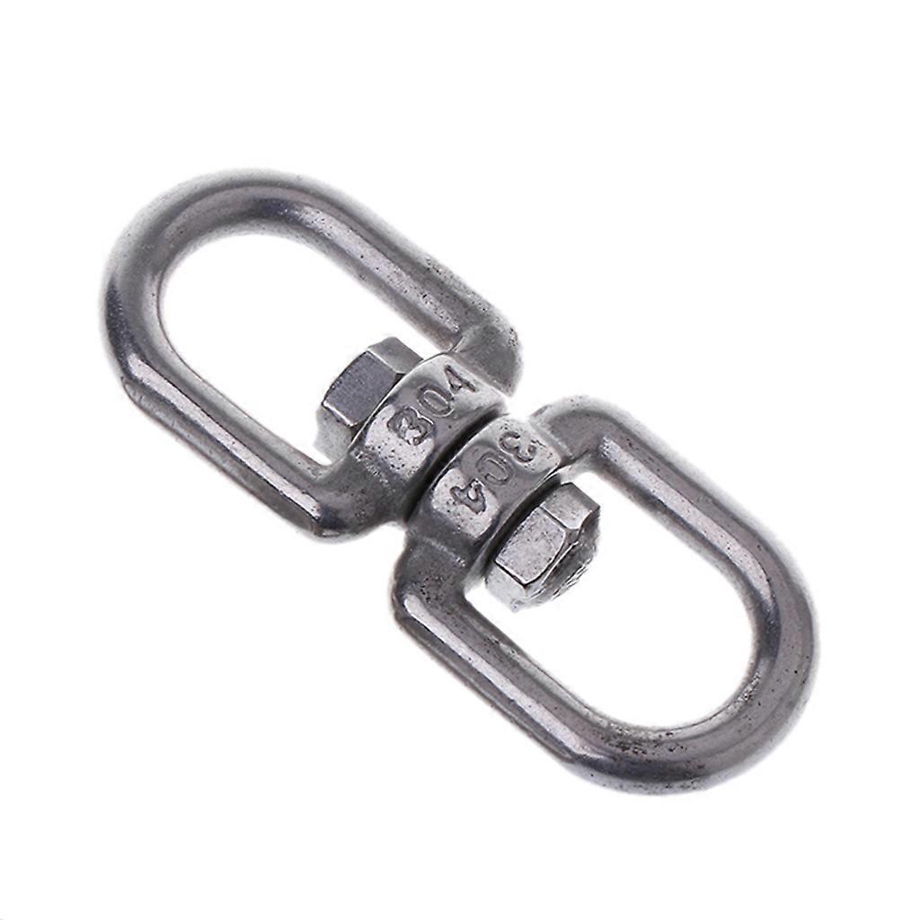 Outdoor Rotating Carabiner EDC 8 Shape Rotary Buckle Swivel Shackle Ring