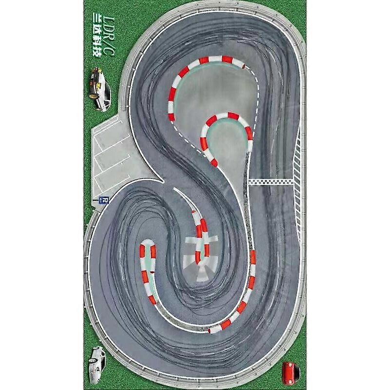 LDRC A86 A86P 1802 1/18 1/24 Drift RC Car Parts 2X3.5m Race Track Map Table Scene Mat Vehicles Model