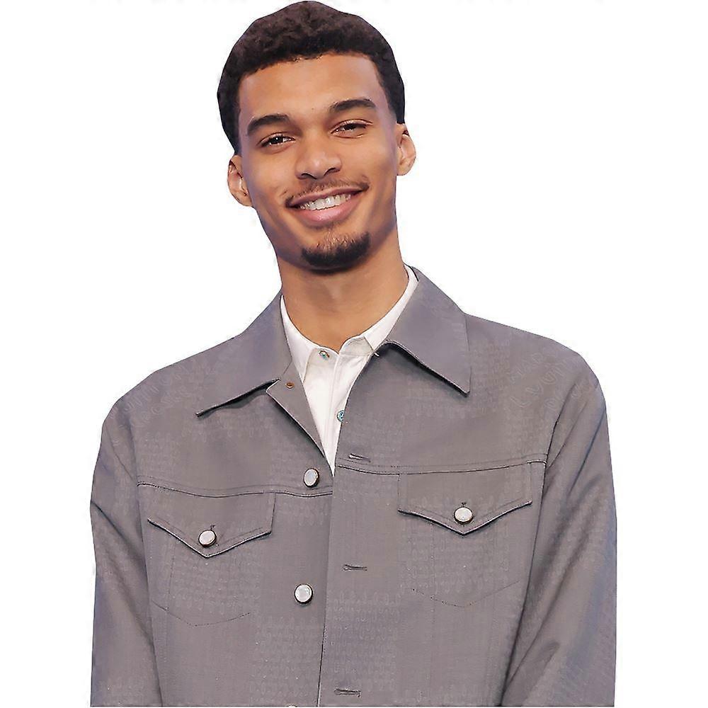 Victor Wembanyama (Bag) Half Body Buddy Cutout