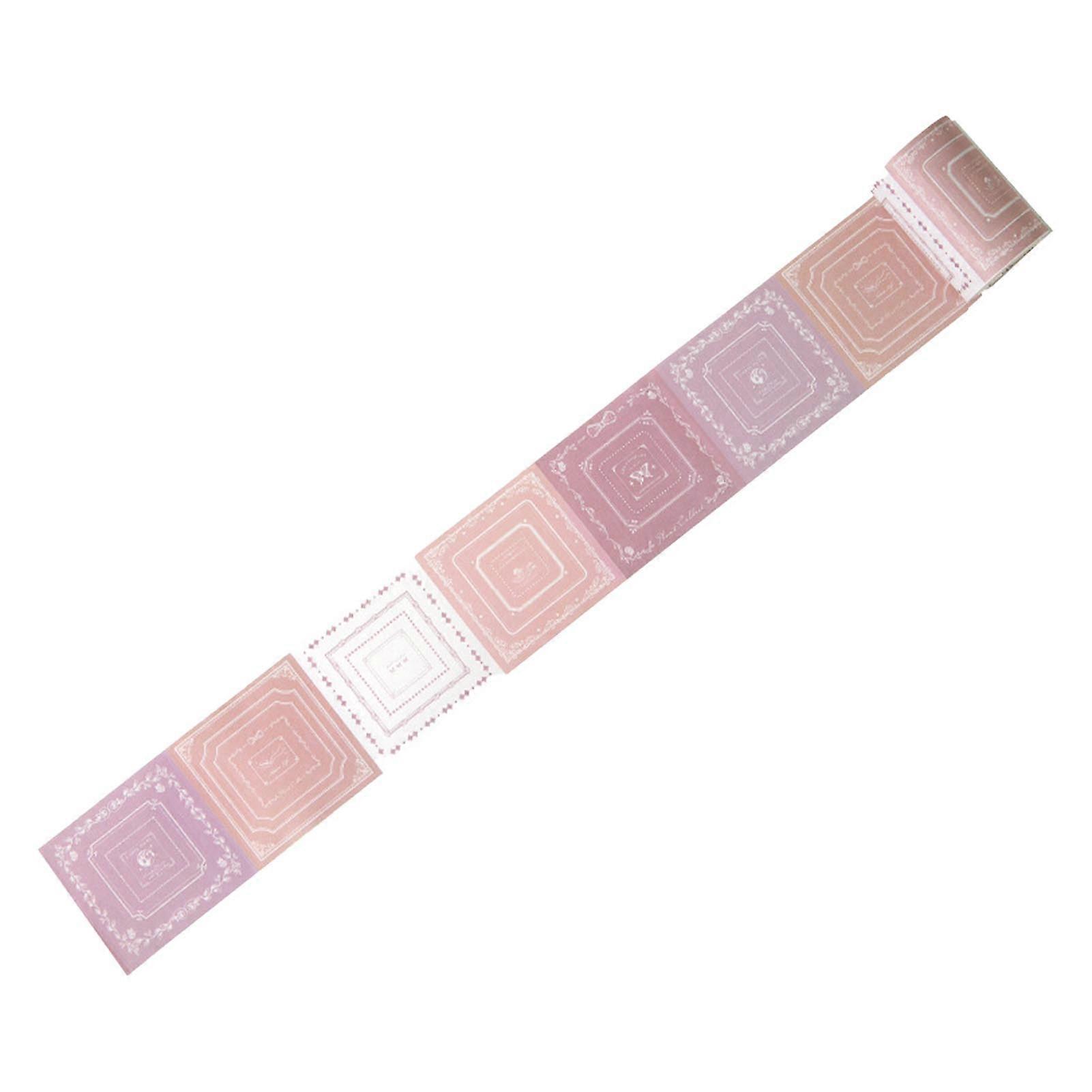 DIY Creativity: 80 Sheets Decorative Tape Stickers - Romanesque Scrapbook Style