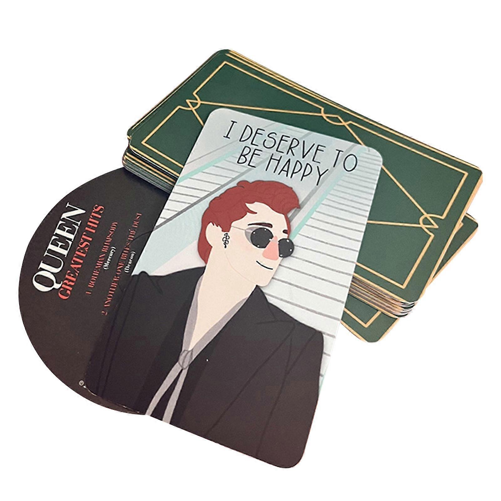 20PCS Good Omens Affirmation Deck, Uplifting and Mindful Cards