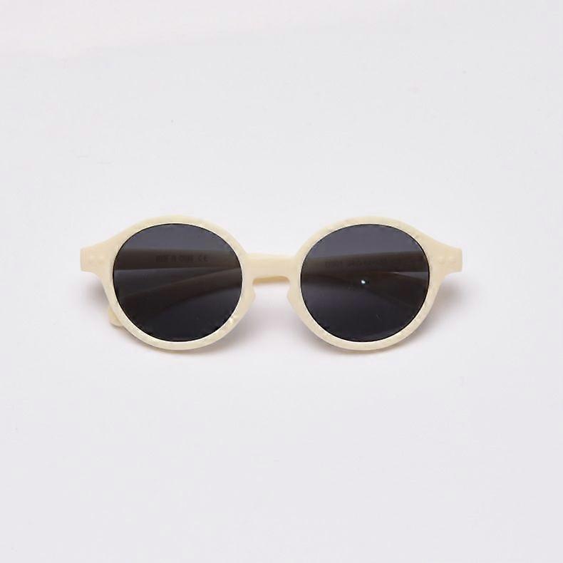 Baby Polarized Sunglass With Strap, Adjustable Infant UV400 Protection Sunglasses For Newborn D901-Yellow