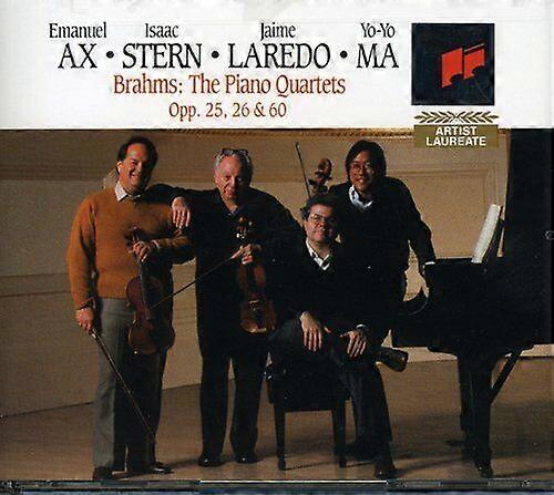 BrahmsMaAxSternLaredo Piano Quartets 1-3 CD