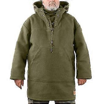 Heren Vrijetijdsjas Hooded Wollen Jas En Sweatshirt 3XL Groen