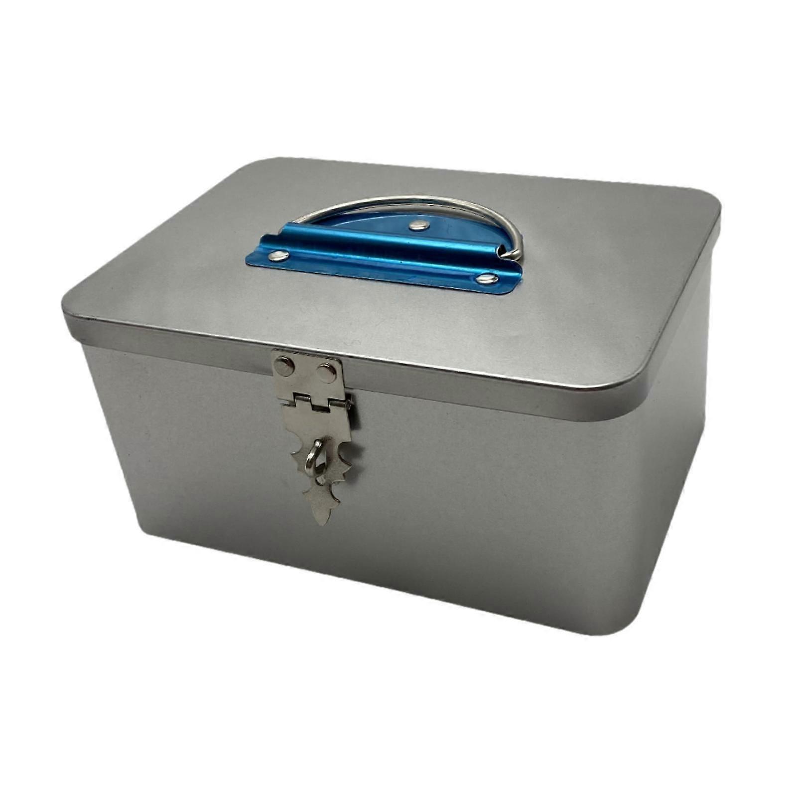 Iron Storage Box Keepsake Box Desktop Storage Tin Candy Chocolate Letter