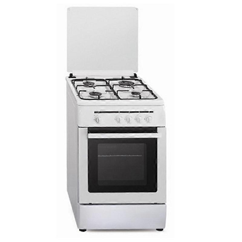 Gasherd Vitrokitchen CB55BB BUT Weiß 1800 W