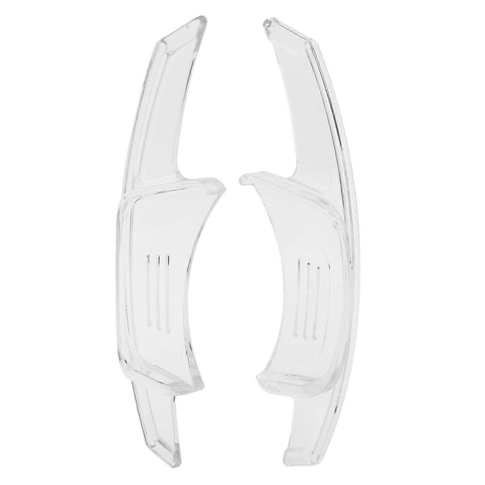 Performance Clear Paddle Shifter Extension Add On Left Right Steering Wheel Paddle Shifter For MK7 7.5 GTD R 2013 to 2020