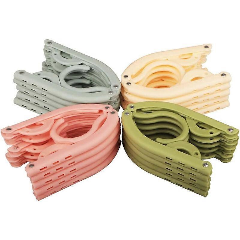 20 Portable Foldable Travel Hangers for Clothes Drying
