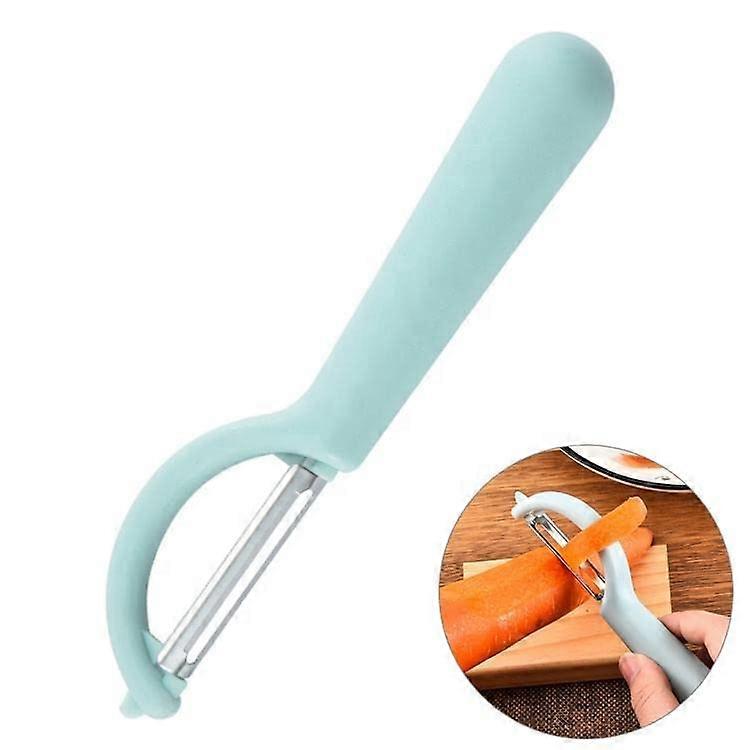 Plastic stainless steel vegetable peeler for kitchen use