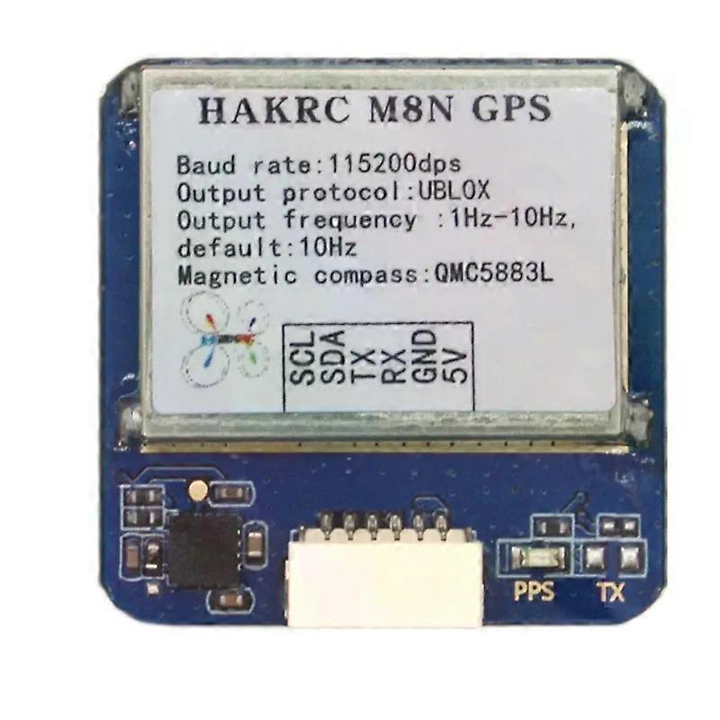 FBIL-Hakrc Traverser F4/F7 Flight Control Beidou Gps M8N Small Size Stable Belt Compass