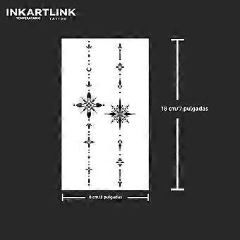 Tatuaje de henna temporal a prueba de agua sello semipermanente de nueva tecnología que dura hasta 15 días Inkartlink