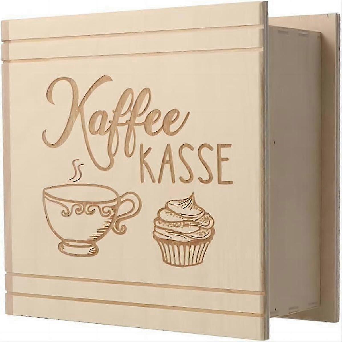 2026 new Wooden Money Box with Engraving Pattern C