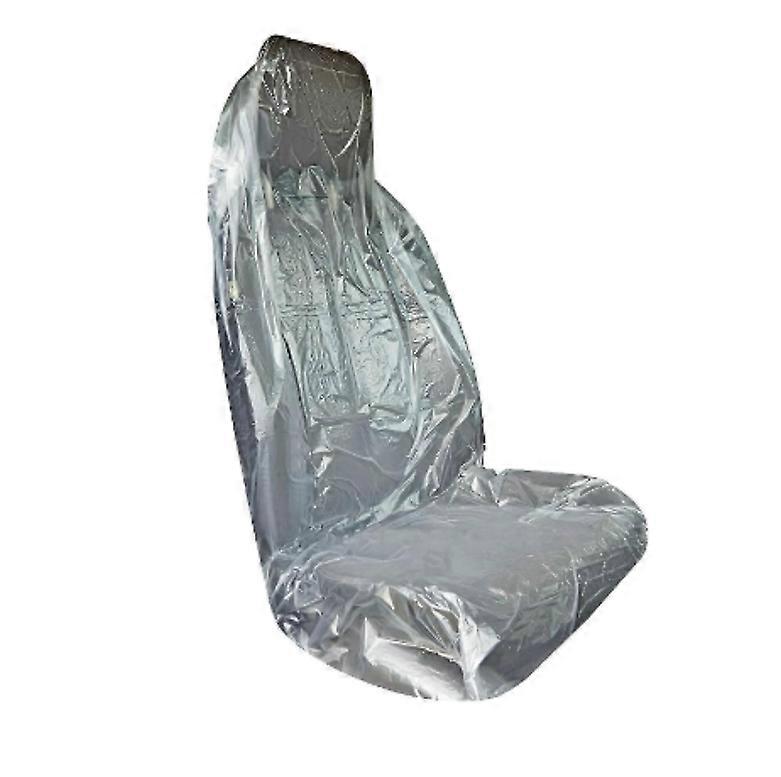 100 stk bilplast setetrekk, engangs stol dekslerfor bil, 140x80CM
