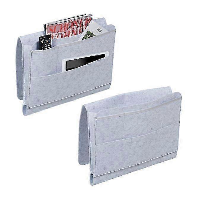 Grijze bedtas Set van 2