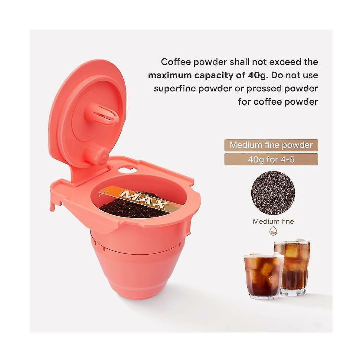 4pcs Reuse Suitable For 2.0 Directly Add Powder Holder All-in-one Machine Coffee Capsule Filter Cup