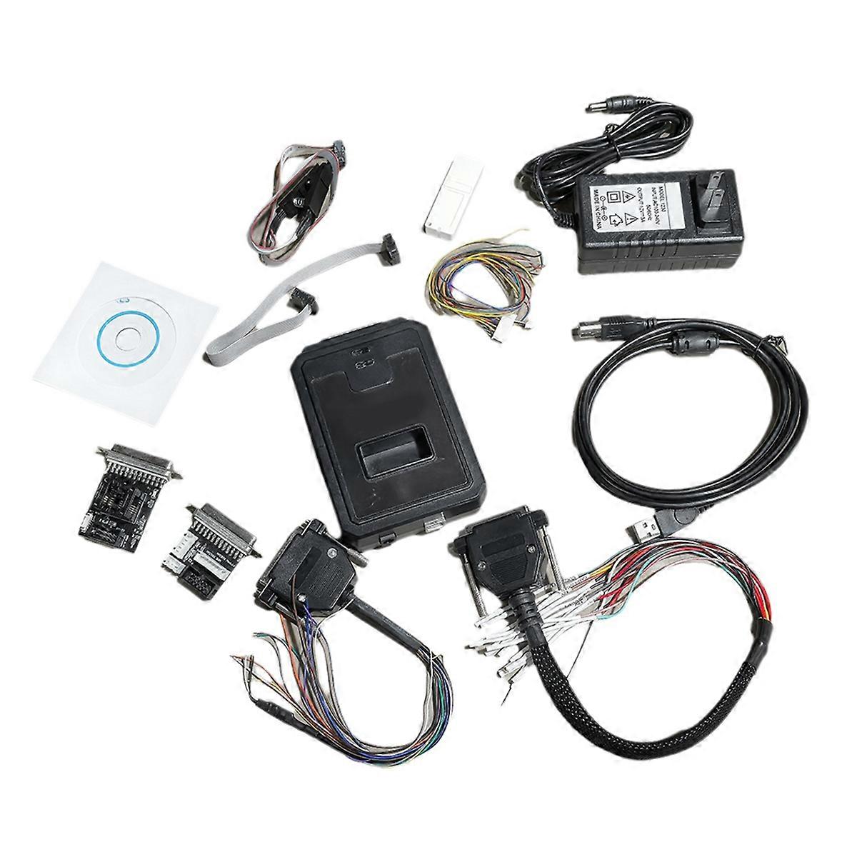 HT Prog ECU Programmer HTPROG Full Set Work with for Clone Kt200 Htprog Adapter ECU Chip Tuning Tools US Plug