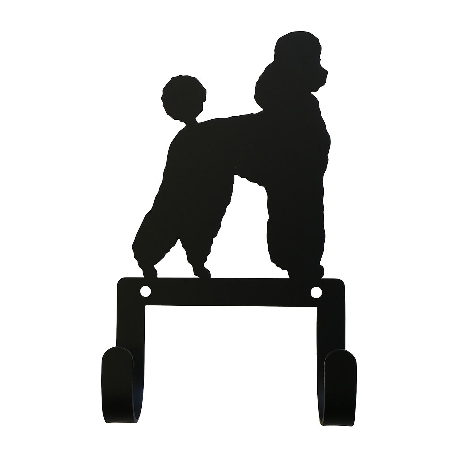 NEW Poodle Leash and Collar Wall Hook