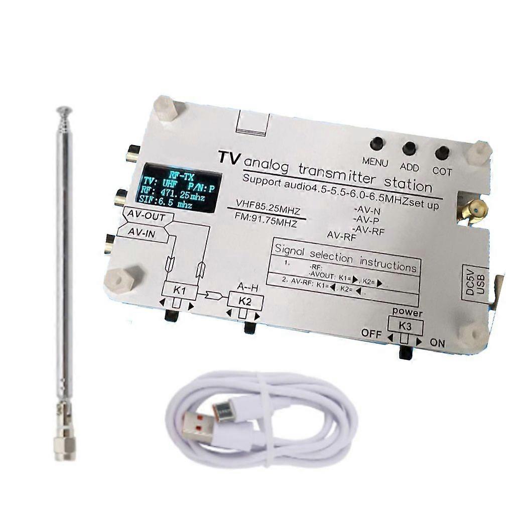 User Friendly Home TV Analog Transmitters Station Wireless Transmissions