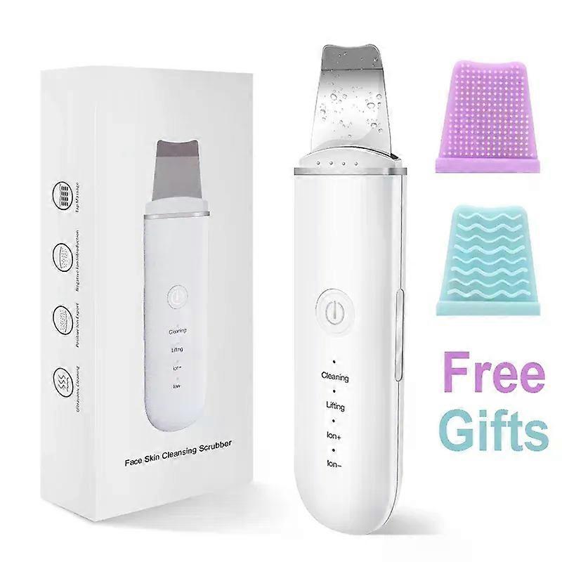 超音波スキンケアヘラ振動にきびリムーバーキャビテーションシャベルフェイシャルエクスフォリエーションスキンケアツール