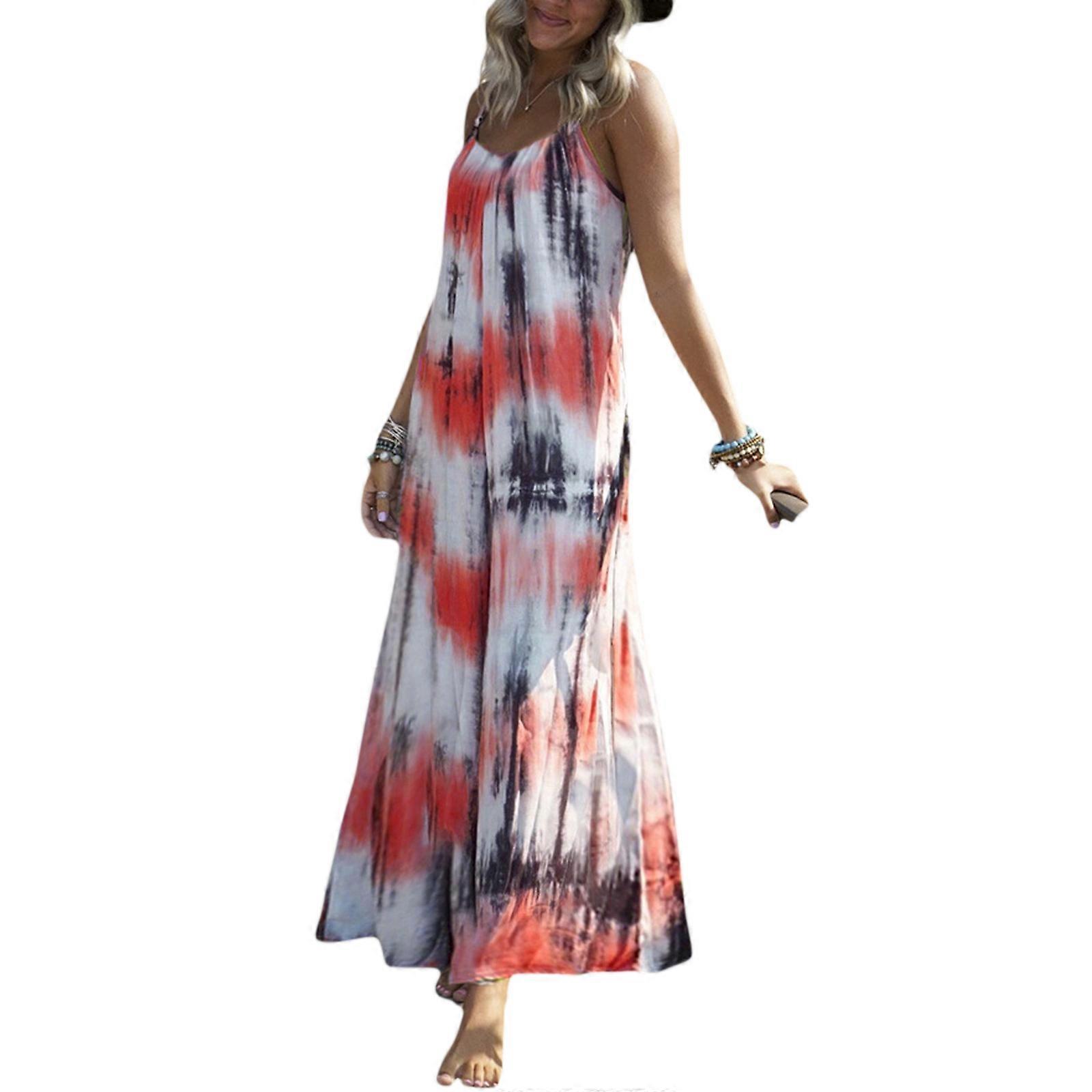 sachin and babi light blue dress Ruffled Boho Long Backless Maxi Summer Dress