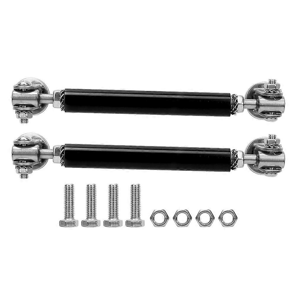 Car Modification 75MM Pull Rod Universal No Need To Punch Decoration Black Car Accessory