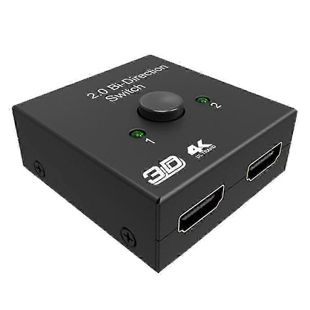 Hdmi Switch 4k 60hz Hdmi 2.0 Switcher 2 In 1 Out & 1 In 2 Out Bi-directional