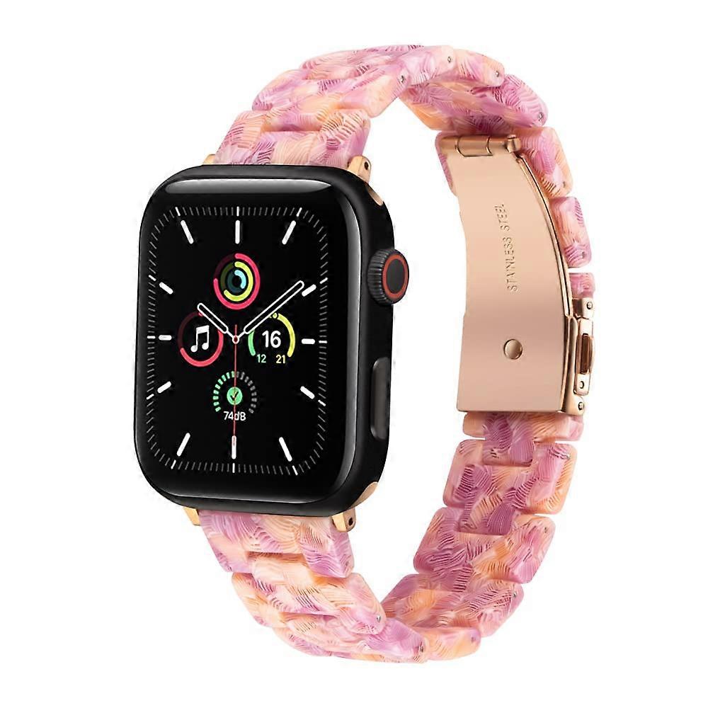 Candy Smartwatch Band for Women 38mm 40mm 41mm Compatible with Apple Watch Series 8/7/SE/6/5/4 Adjustable Replacement Bracelet