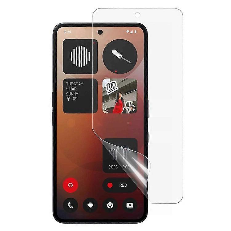 互換性なし電話(3a)/(3a)プロスクリーンフィルムPETバブルフリーウルトラクリアスクリーンプロテクター