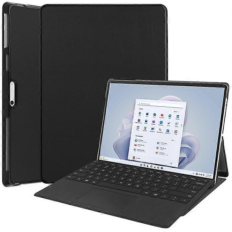 Συμβατό για Microsoft Surface Pro 10 Case PU Leather Folding Stand Folio Tablet Cover